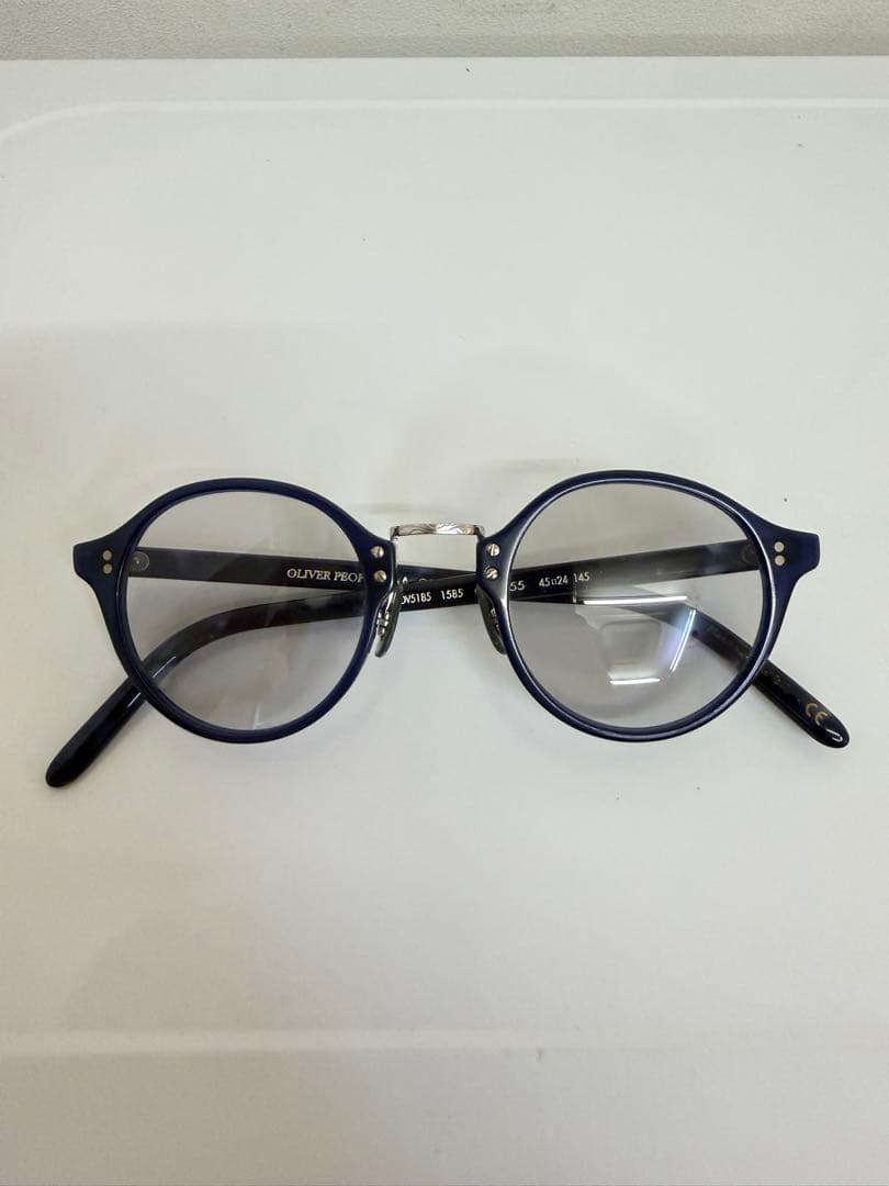 オリバーピープルズ OP1955 度なし ライトグレー　サングラス　メガネ