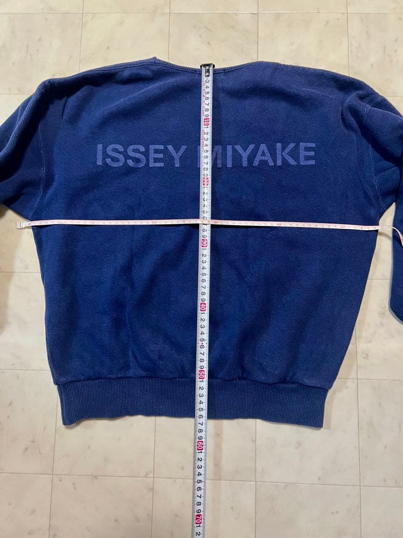 ISSEY MIYAKE ネイビー スウェット M