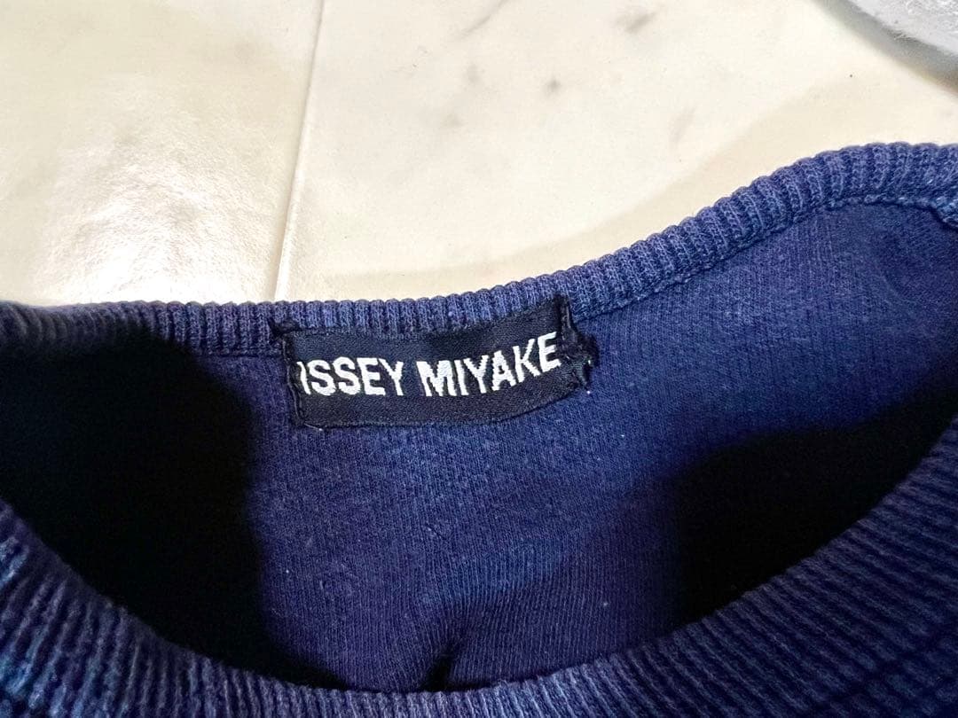 ISSEY MIYAKE ネイビー スウェット M