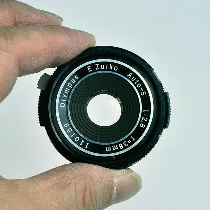 オリンパス　E.Zuiko Auto-S 38mm f/2.8