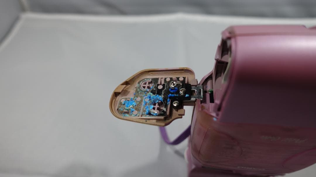 CASIO PetitColle ZR-1カメラ　ピンク