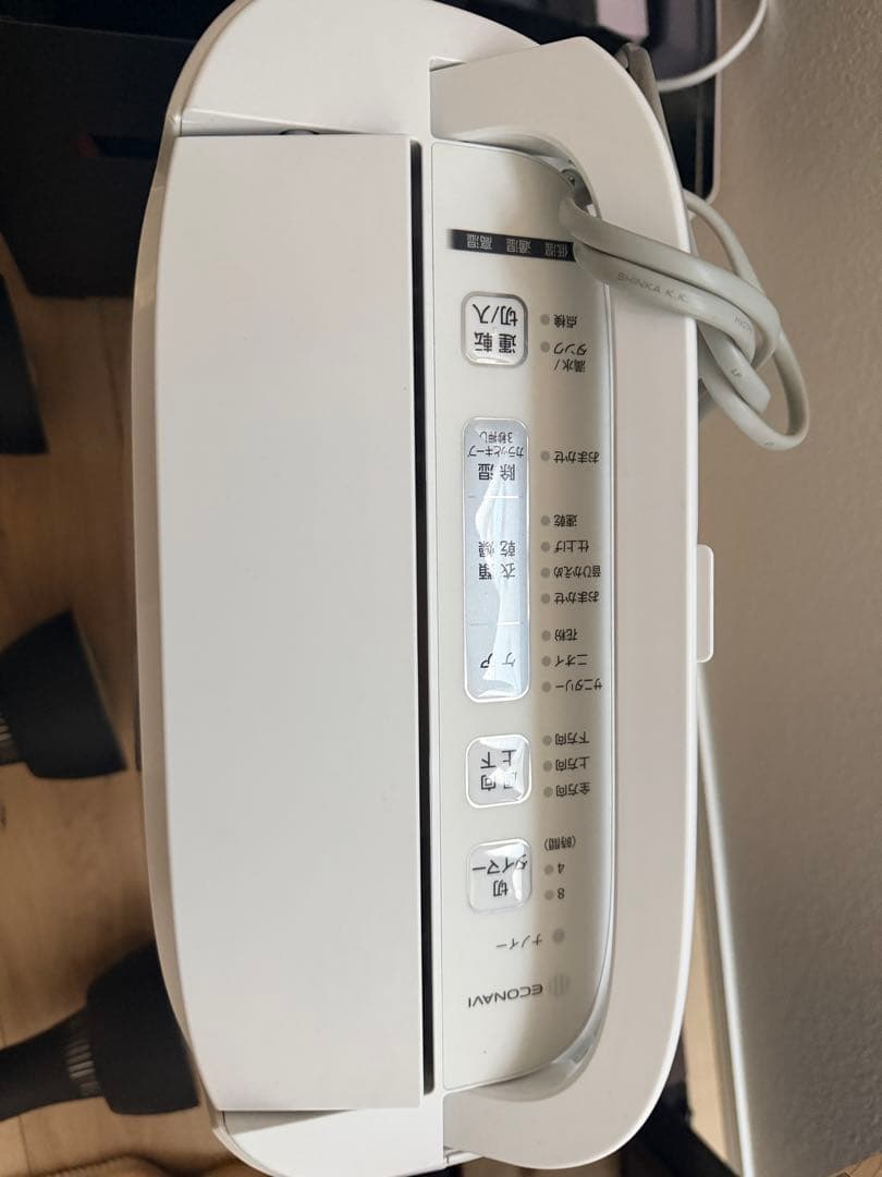 美品 パナソニック 衣類乾燥除湿機 ホワイト F-YZTX60-S