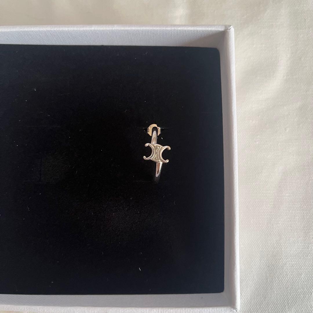 CELINE シルバーピアス 片耳