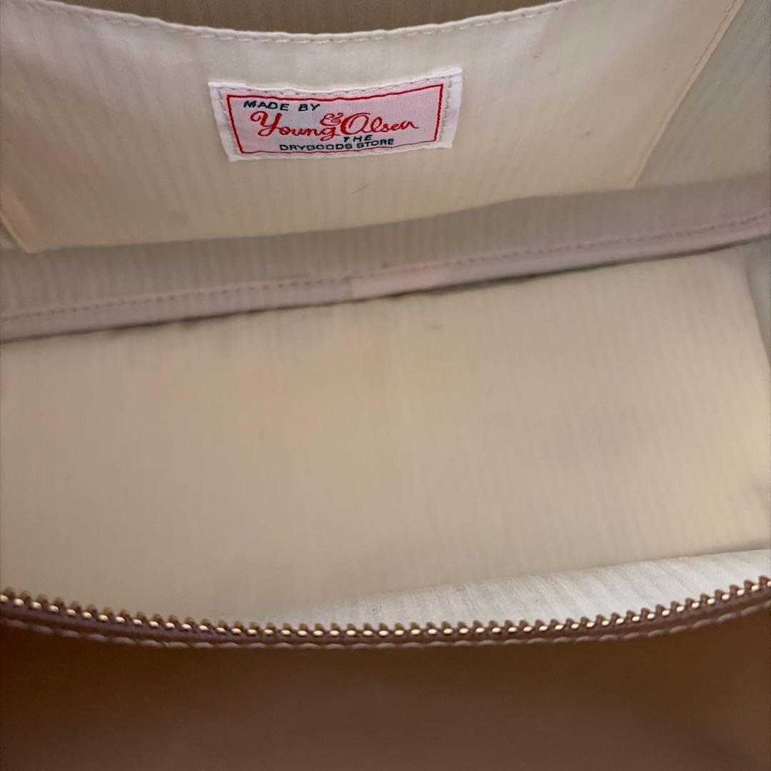 FRAMeWORK YOUNG&OLSEN 別注スムースレザー　バッグ　ブラウン