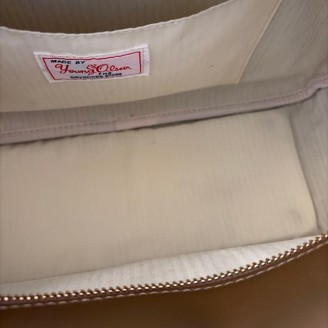 FRAMeWORK YOUNG&OLSEN 別注スムースレザー　バッグ　ブラウン