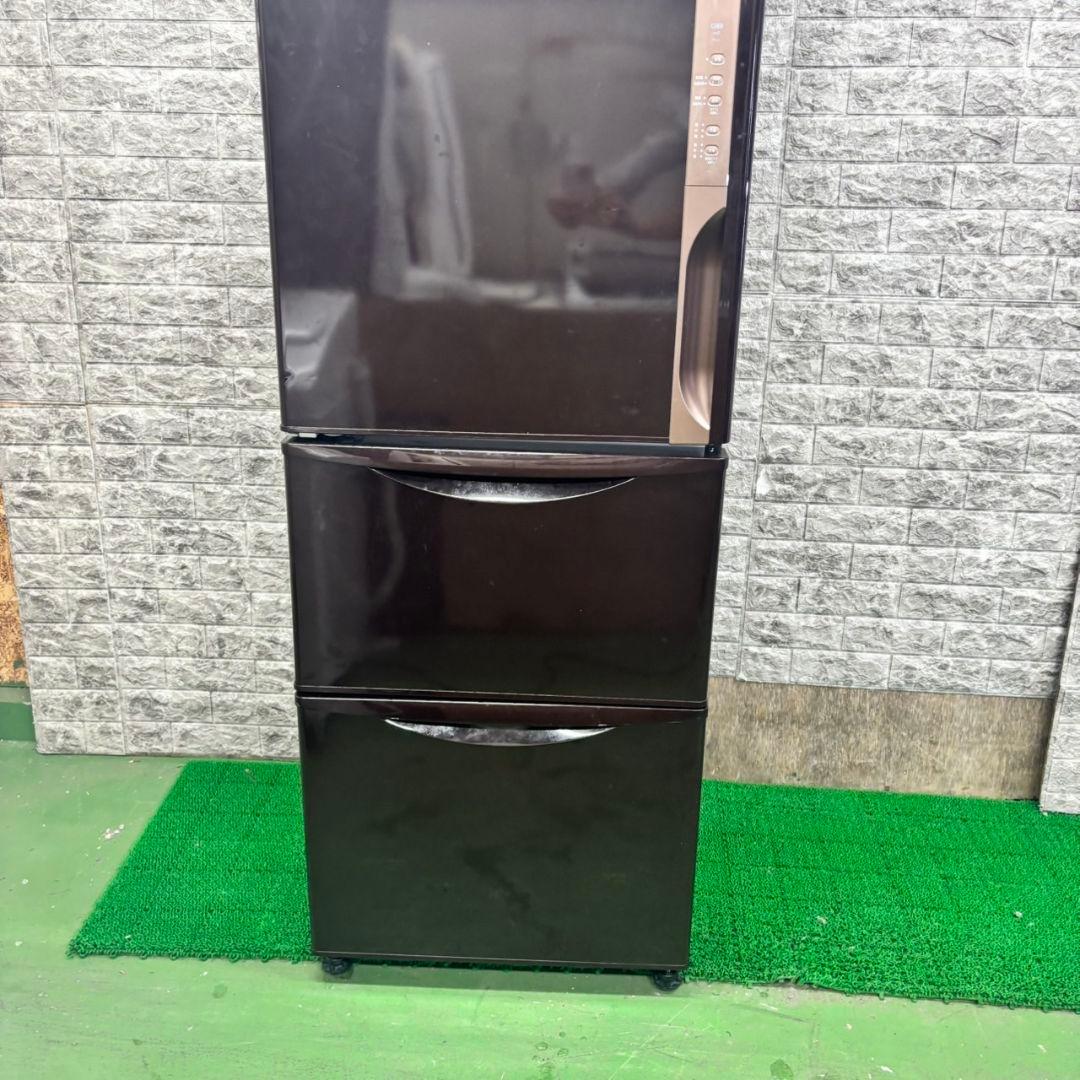 504 冷蔵庫　大型　左開き　大人気　300L～400L　格安　保証込　家庭向