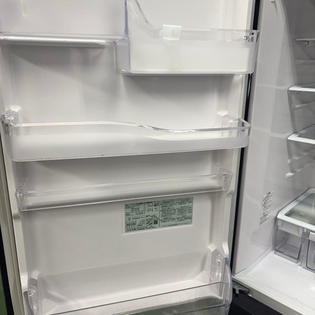 504 冷蔵庫　大型　左開き　大人気　300L～400L　格安　保証込　家庭向