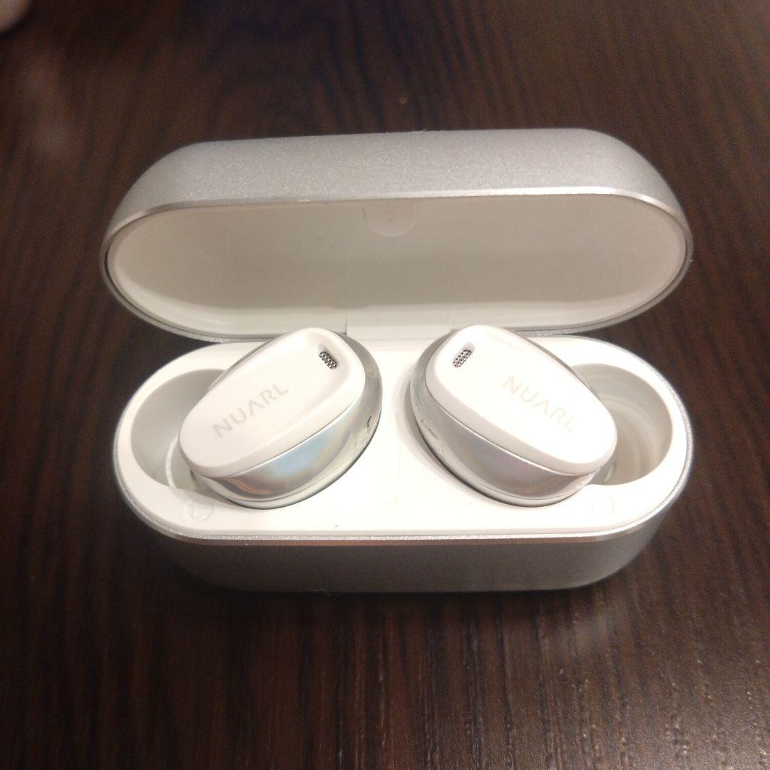NUARL ワイヤレスイヤホン ホワイト
