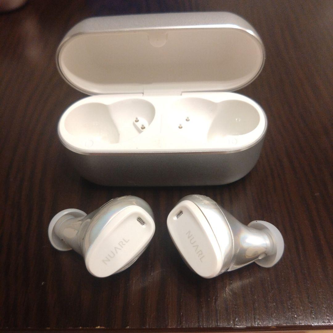 NUARL ワイヤレスイヤホン ホワイト