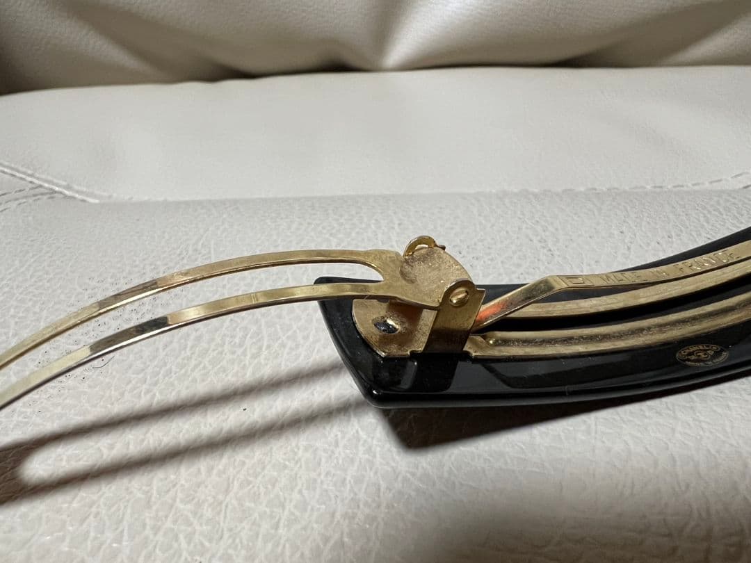 CHANEL シャネル ロゴ シルバー ラメ 高島屋CHANEL購入