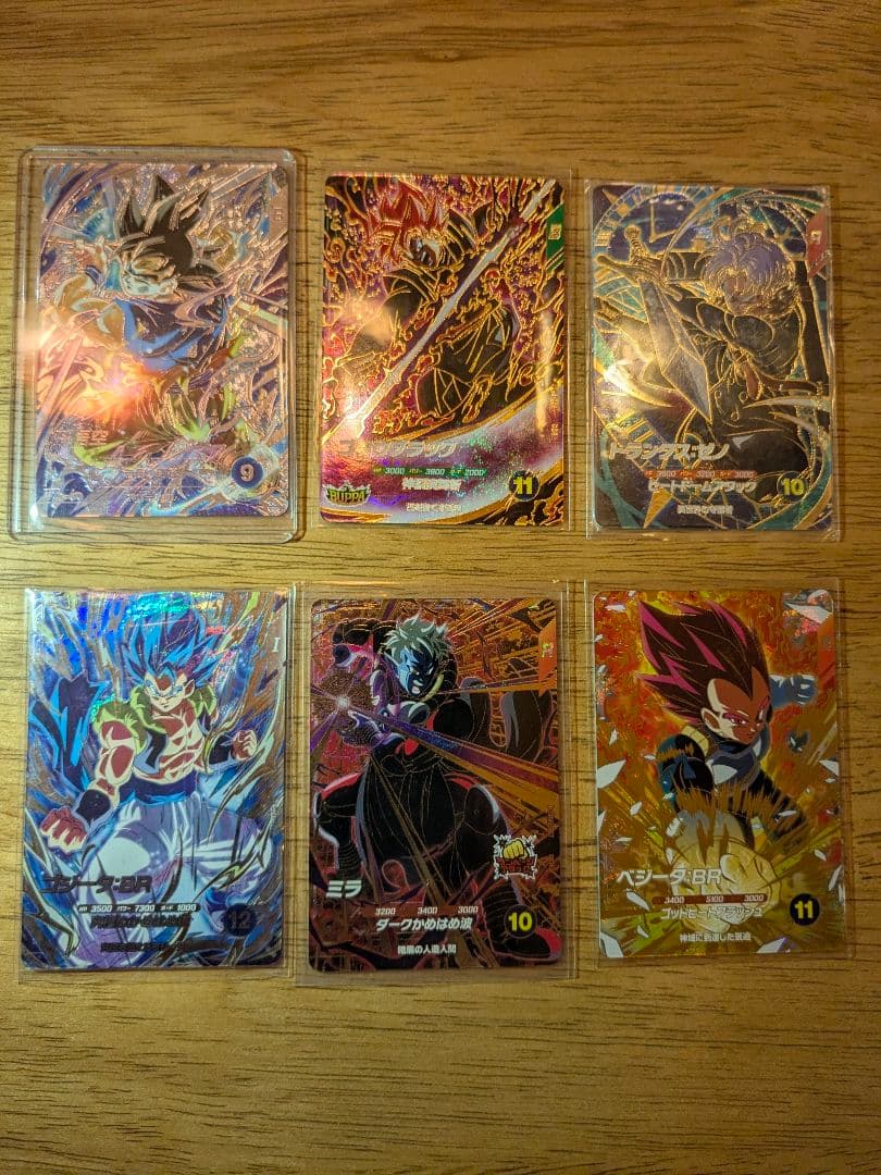 ドラゴンボールスーパーダイバーズ SDV8-SEC 孫悟空 パラレル 6枚セット