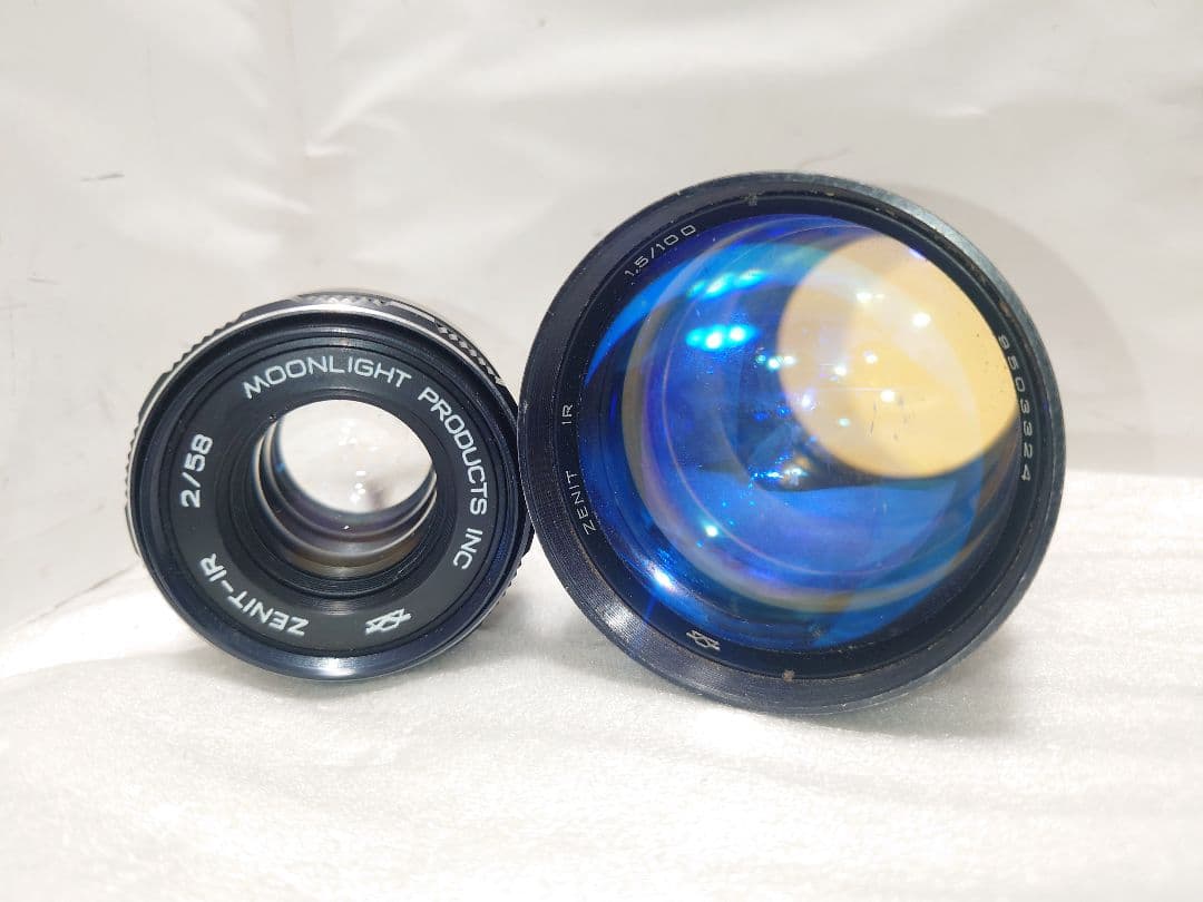 ★超希少！赤外レンズ2点★ZENIT IR 58 100mm F1.5 M42