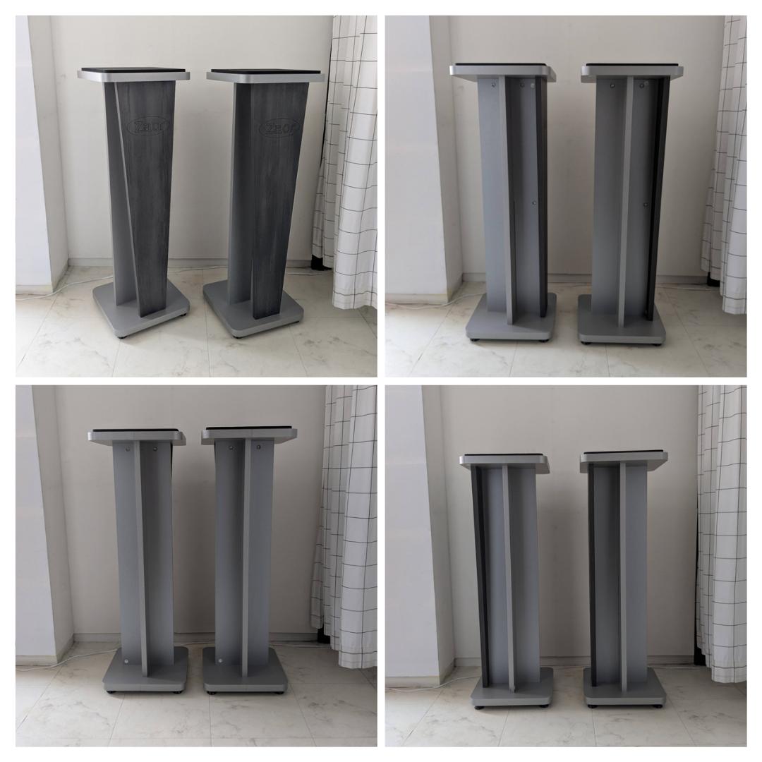 ZAOR ザオール MIZA V36 ペア グレイウェンジ スピーカースタンド