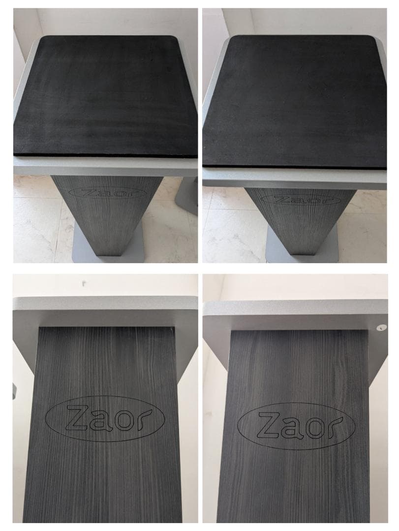 ZAOR ザオール MIZA V36 ペア グレイウェンジ スピーカースタンド