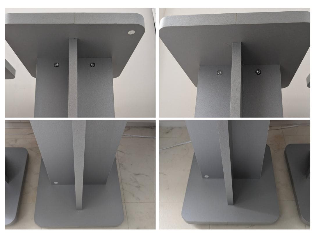 ZAOR ザオール MIZA V36 ペア グレイウェンジ スピーカースタンド