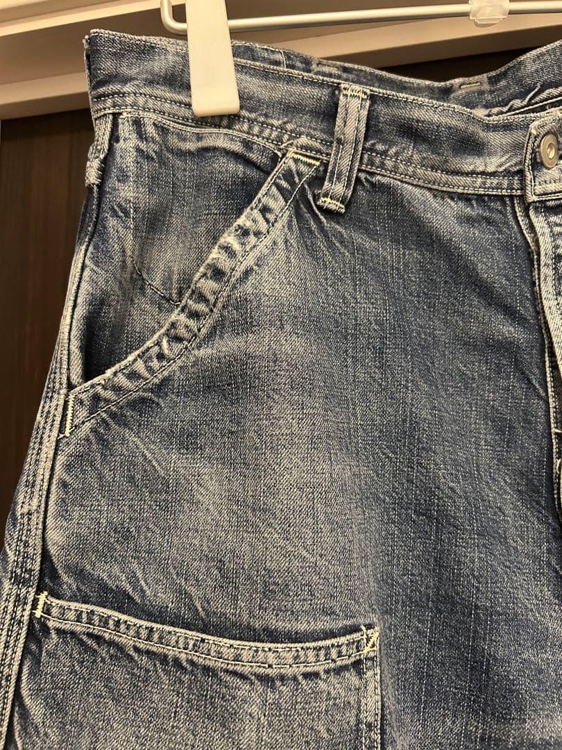 激渋　FREEWHEELERS デリックマン　ジーンズ　ワークパンツ