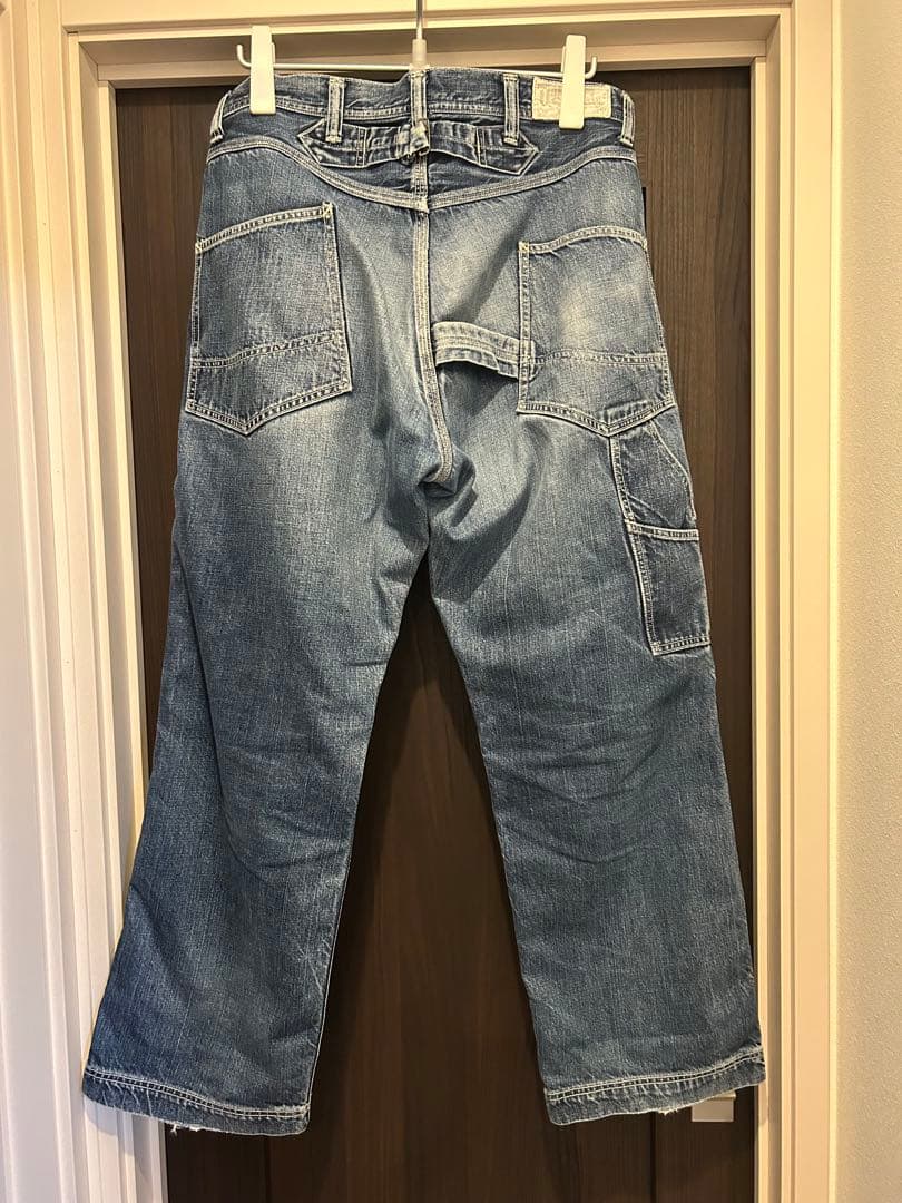 激渋　FREEWHEELERS デリックマン　ジーンズ　ワークパンツ