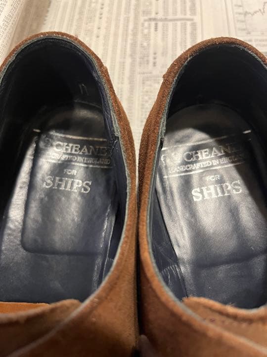 cheaney チーニー　ships シップス別注　7