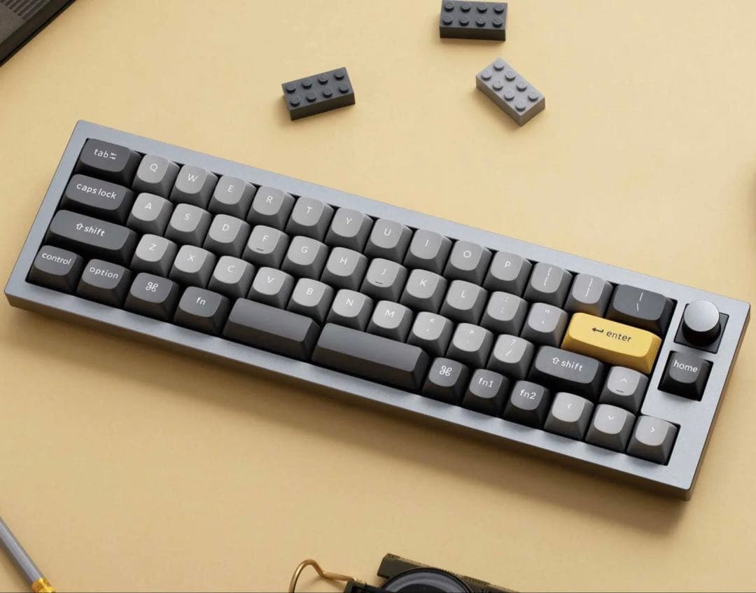 【ほぼ未使用】Keychron Q9 Plus ベアボーン ノブ付き分割スペース