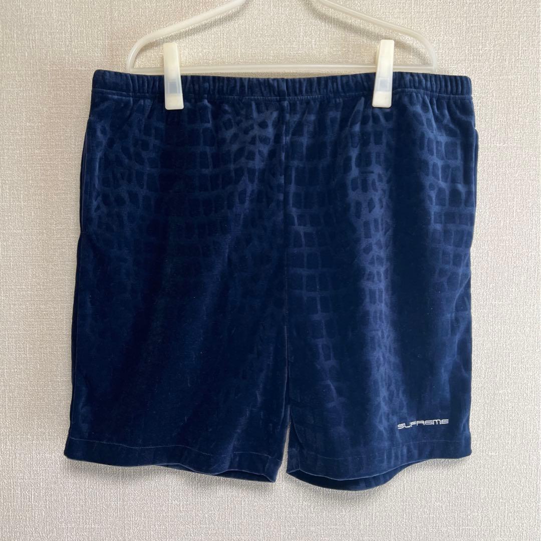 Supreme Croc Velour Short シュプリーム ショーツ XL