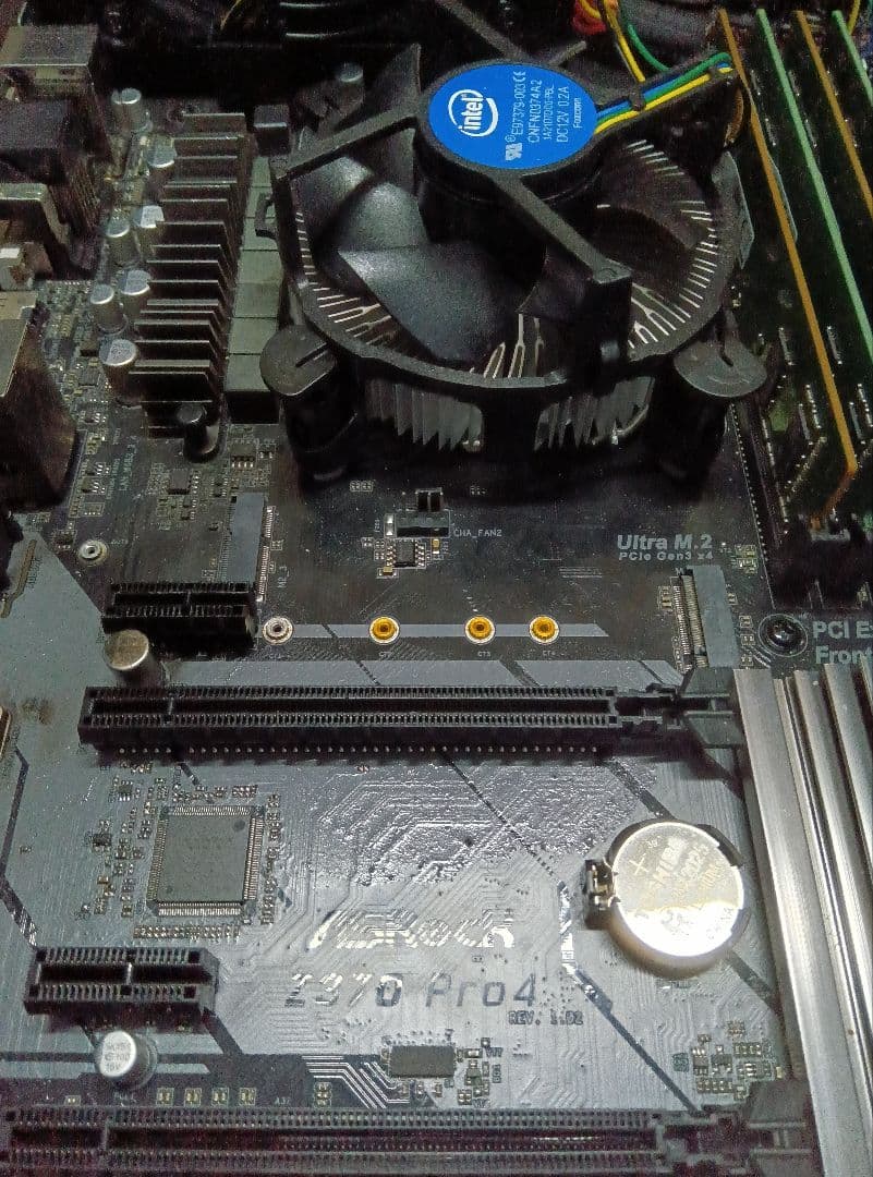 自作PC ASRockZ370PRO4&intelG5420