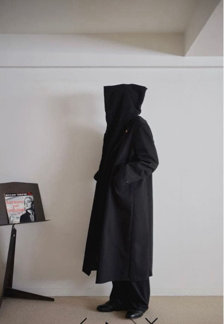 SUNSEA 24AW 30th 第七のストール ブラック