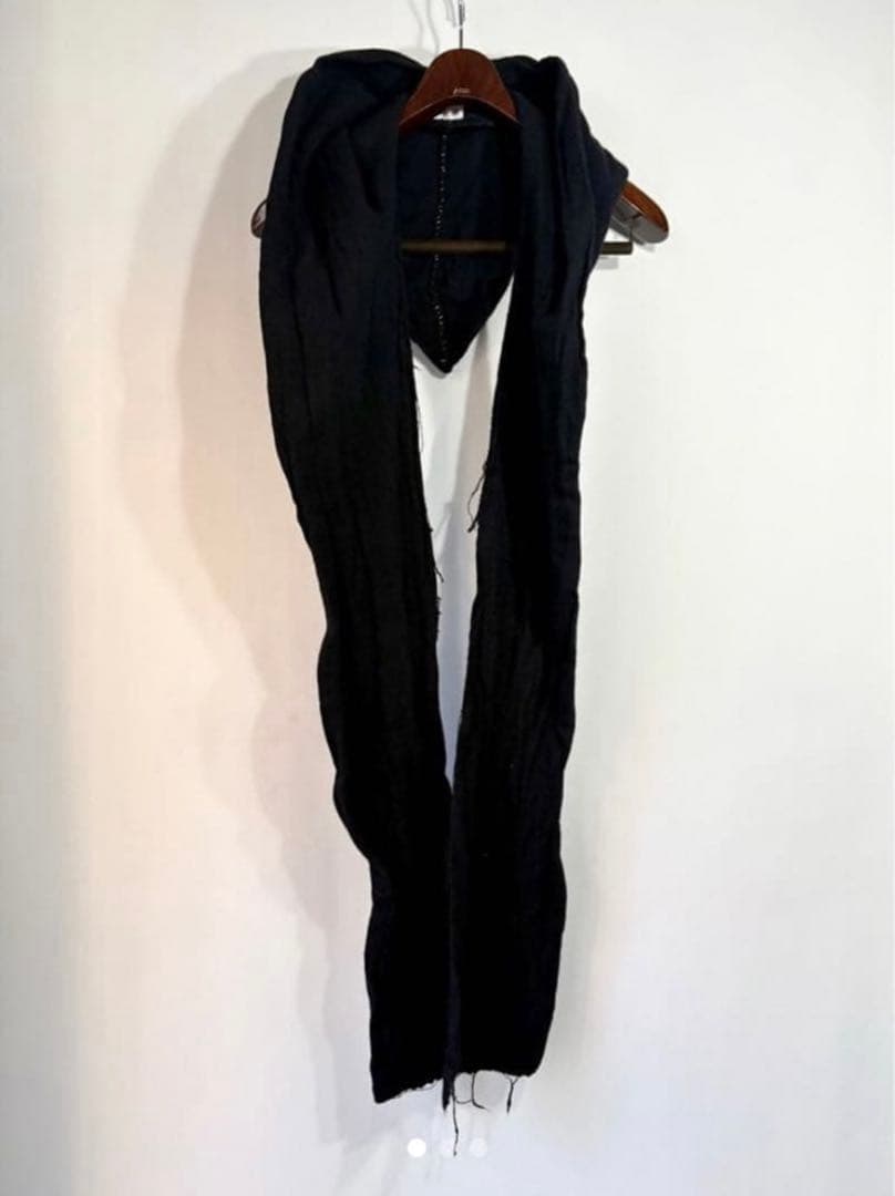 SUNSEA 24AW 30th 第七のストール ブラック