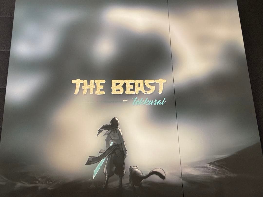 マウス・トラックボール Tekkusai The Beast Glass Mousepad