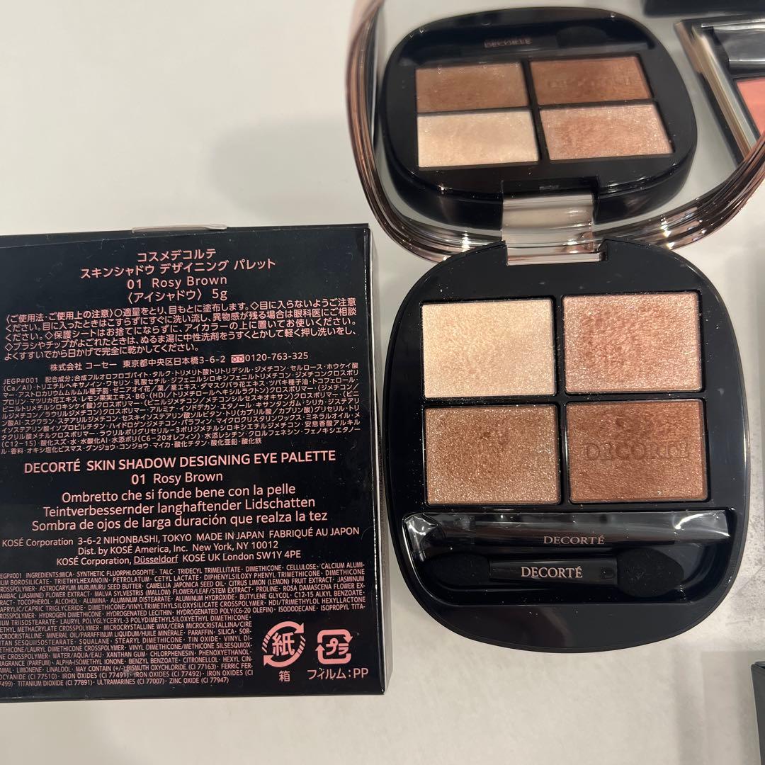 DECORTÉ スキンシャドウデザイニングアイパレット 01 スック　チーク07