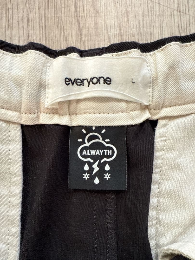 everyone ALWAYTH troweather pants サイズL