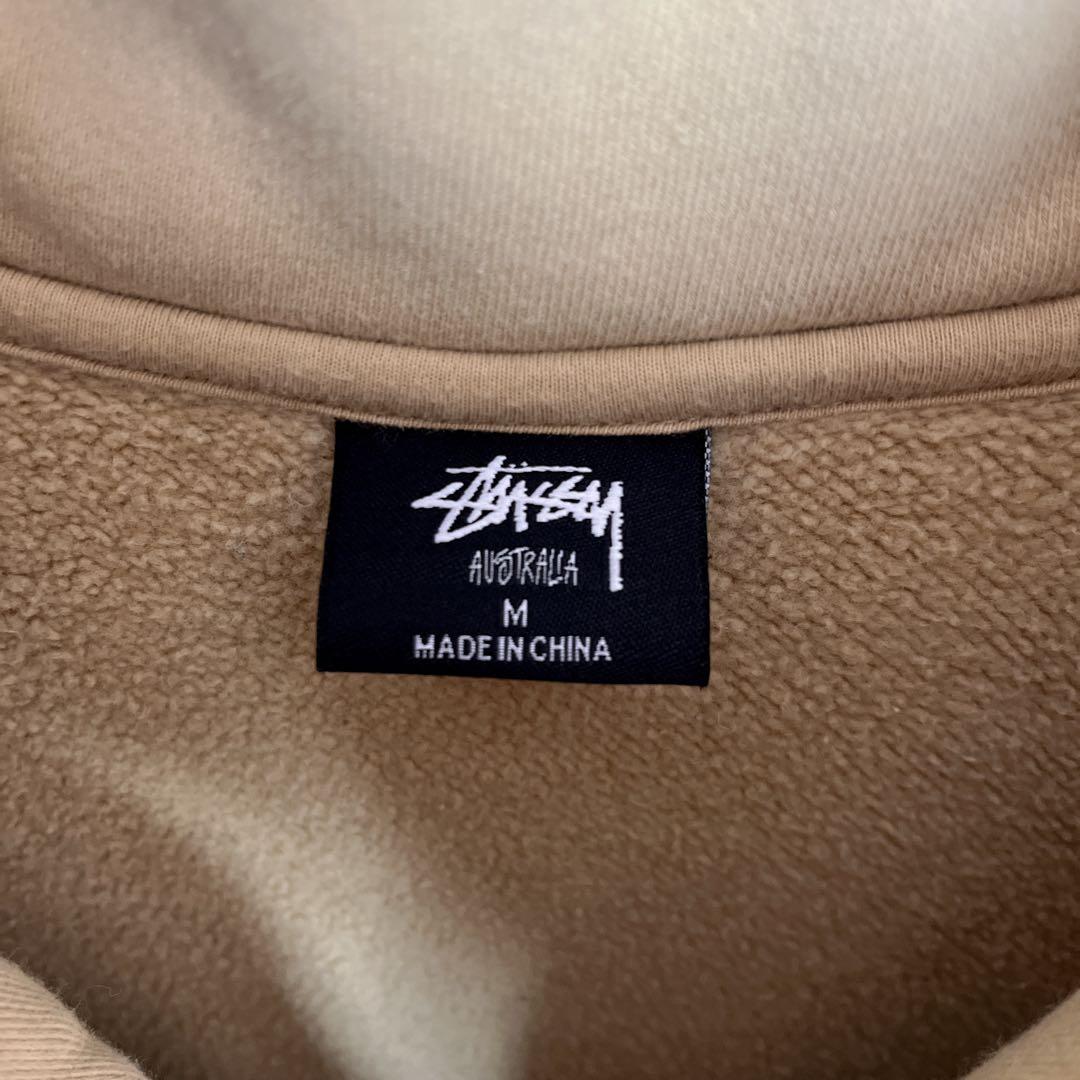 STUSSY◎オーストラリア限定 ハーフジップ スウェット D345