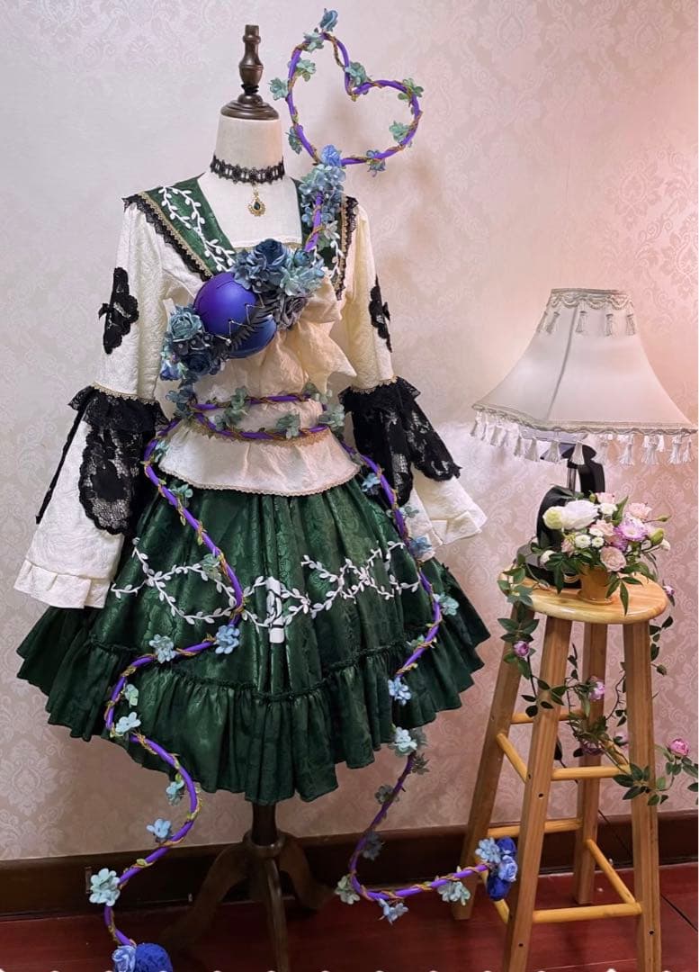 古明地こいし　東方project コスプレ ウィッグ付き