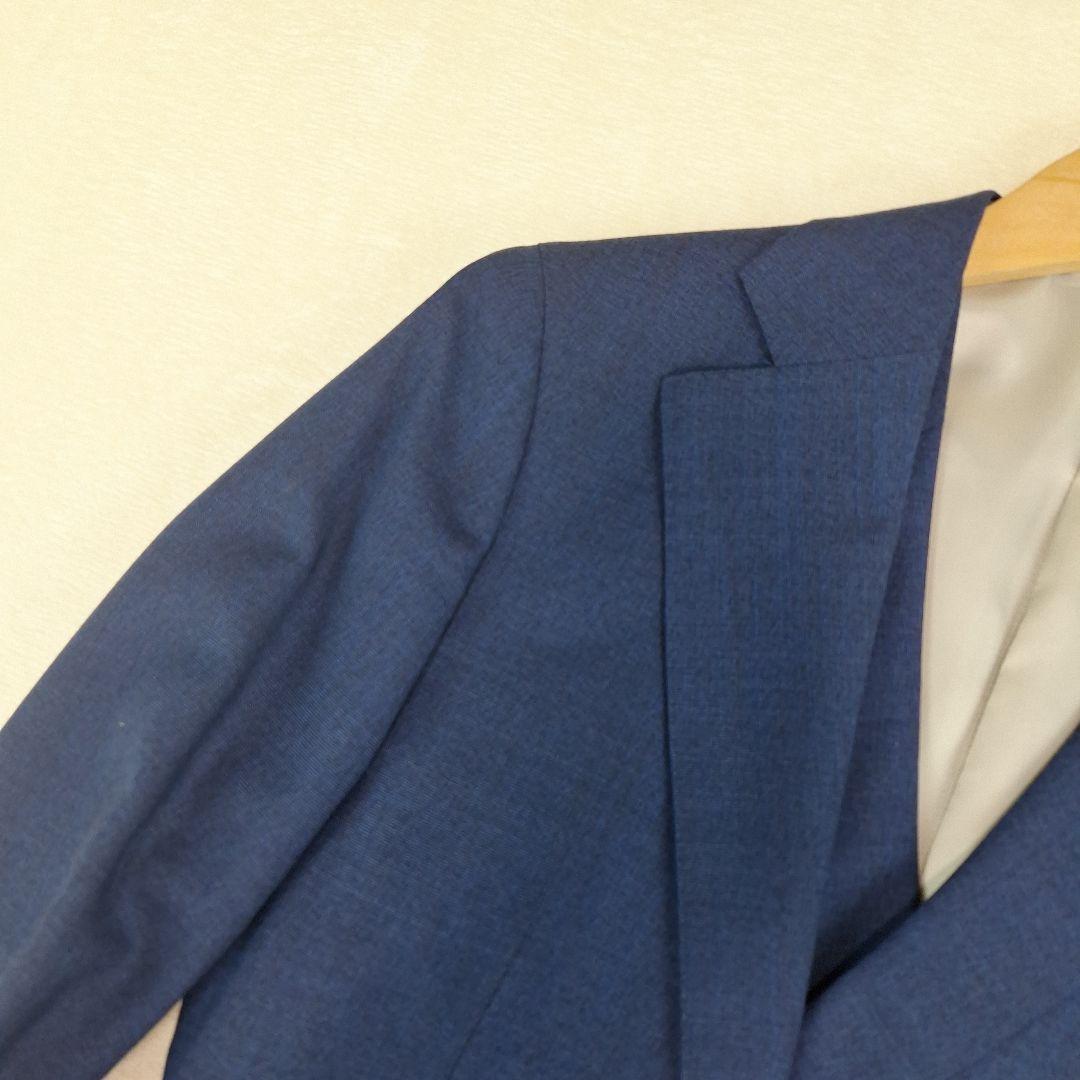 美品✨スーツセレクト　ビジネススーツ　スリーピース　ネイビー　Y4