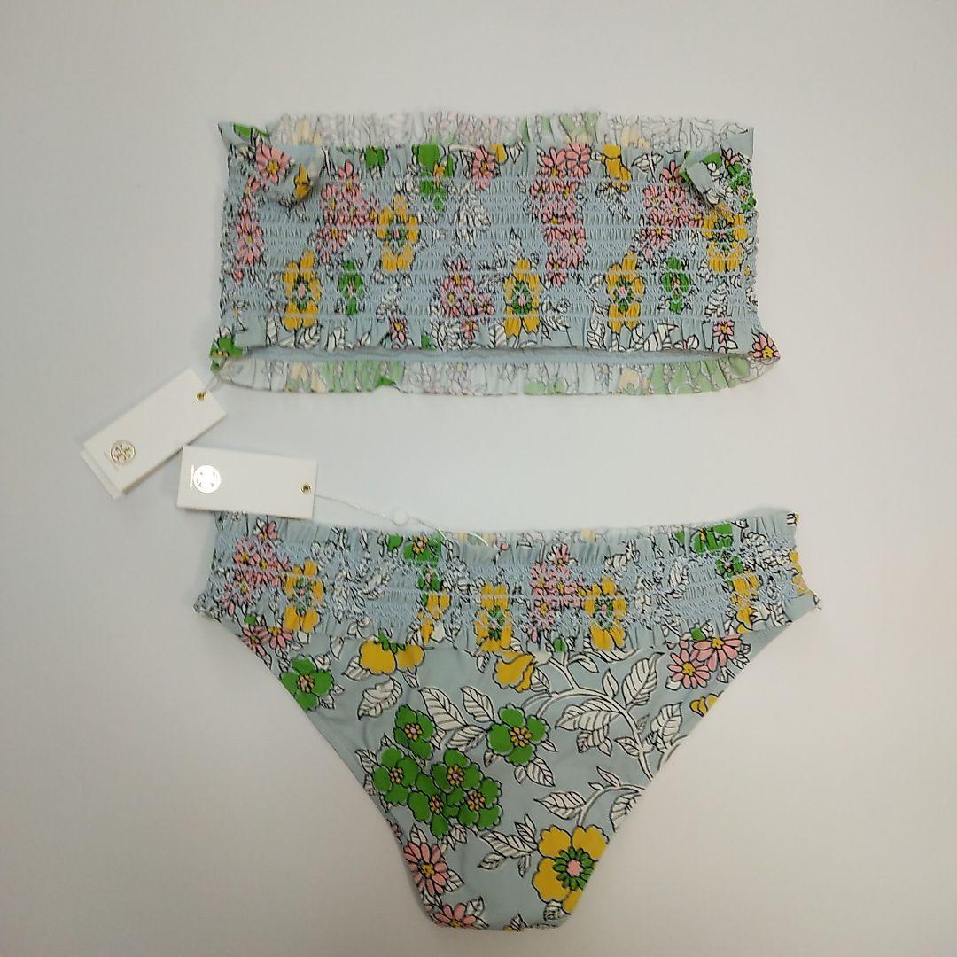 【超価格破壊‼️】TORY BURCH トリーバーチ チューブトップビキニ M