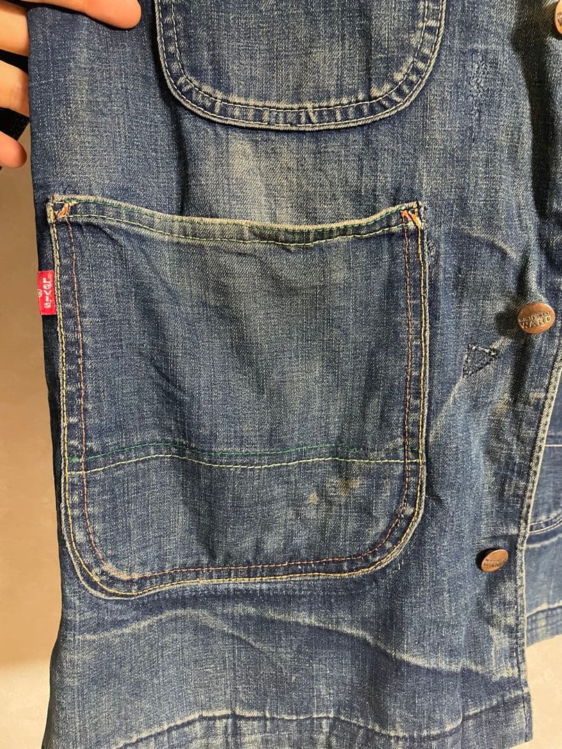 MONTGOMERY WARD デニムカバーオール 36