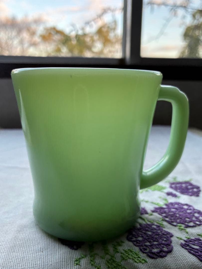 Fire King ファイヤーキング ジェダイ Dハンドル マグ　カップ 美品