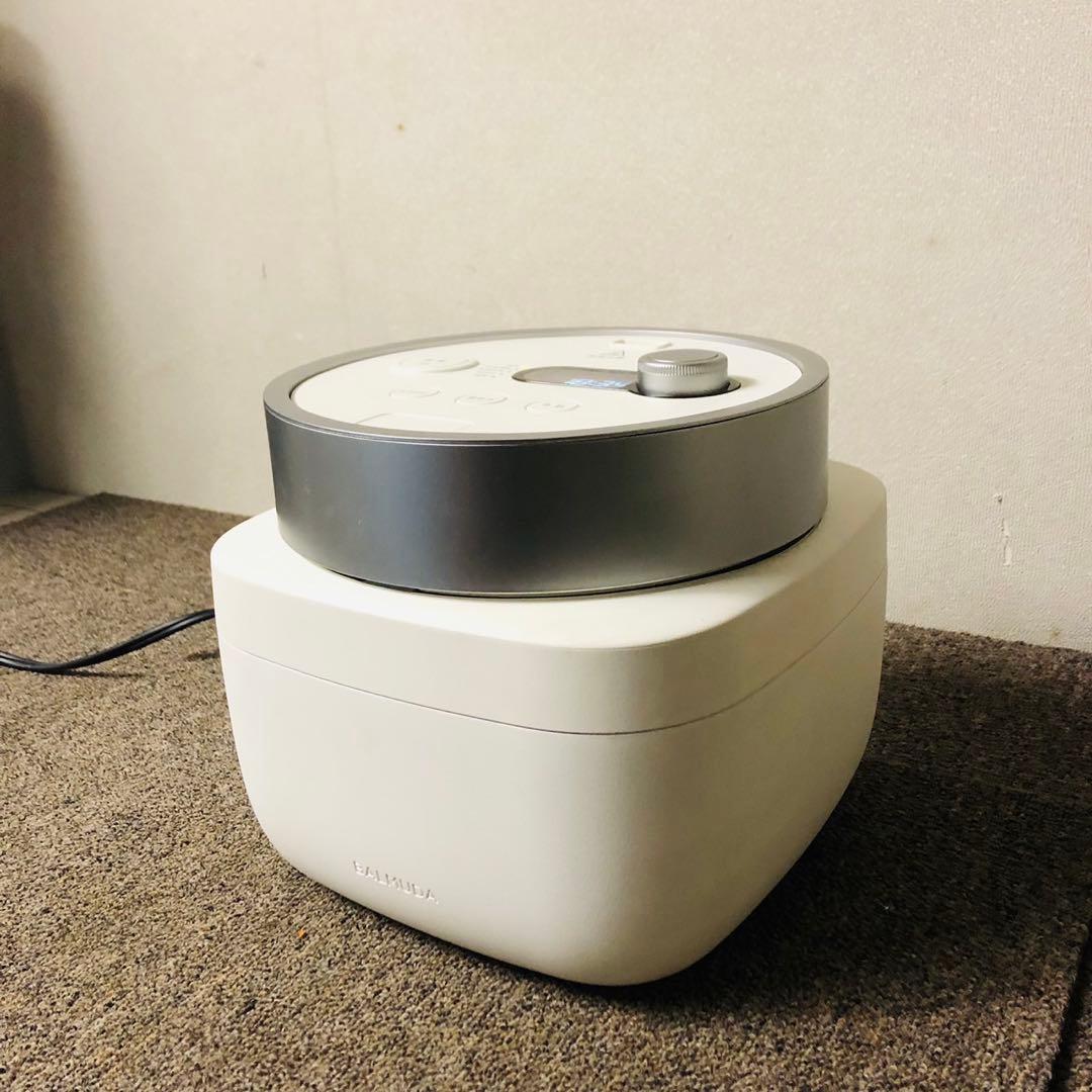 E31 バルミューダ ザ・ゴハン ホワイト 炊飯器 3合炊き 新生活応援✨