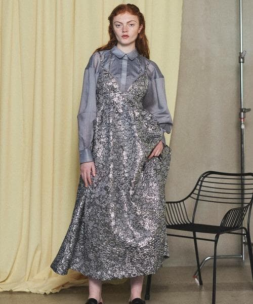 MAISON SPECIAL★ラメジャガードガードワンピース1/31まで