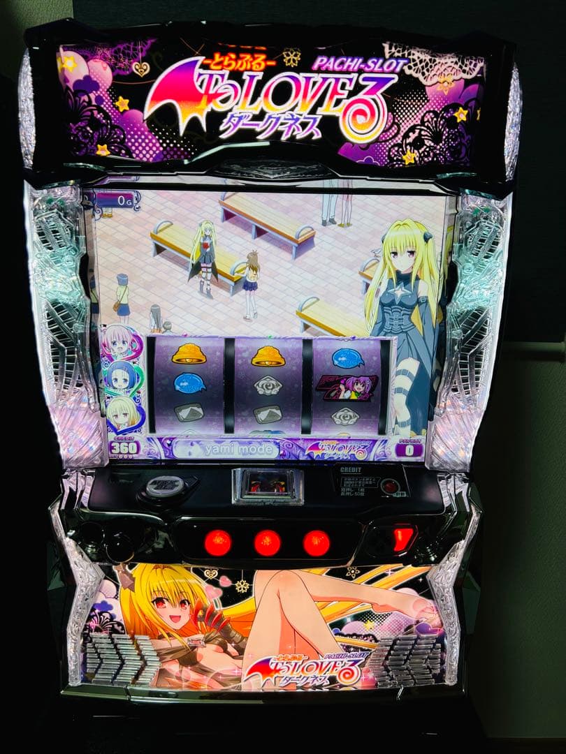 ToLOVEるダークネス【ヤミパネル】 簡易ユニット付き　スマスロ実機