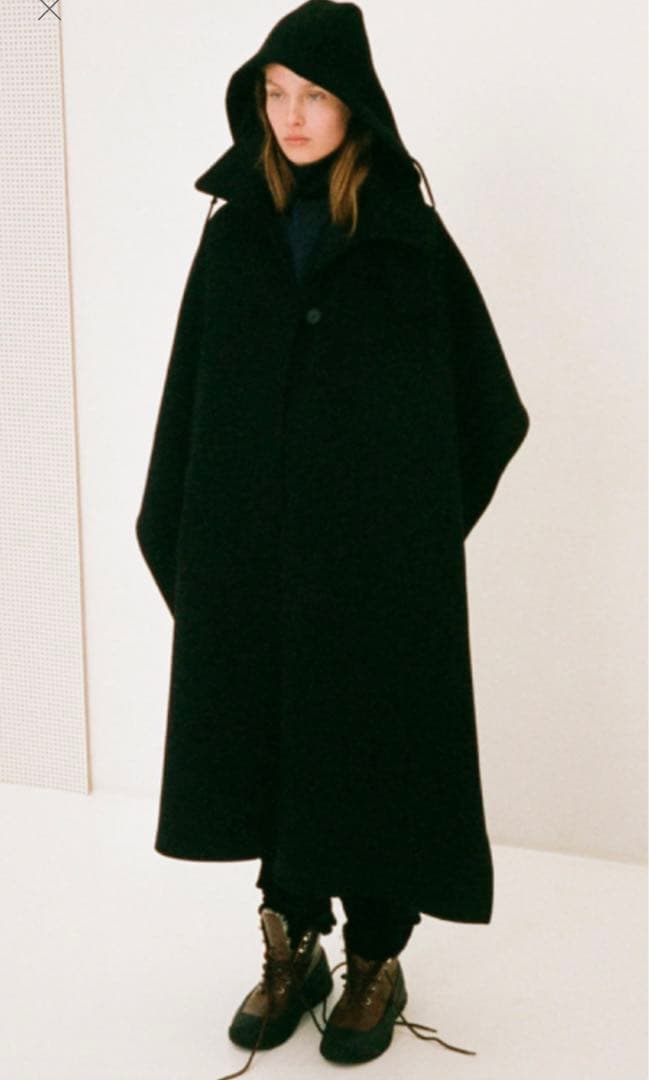 ZARA ZW ウールブレンドケープ LIMITED EDITION