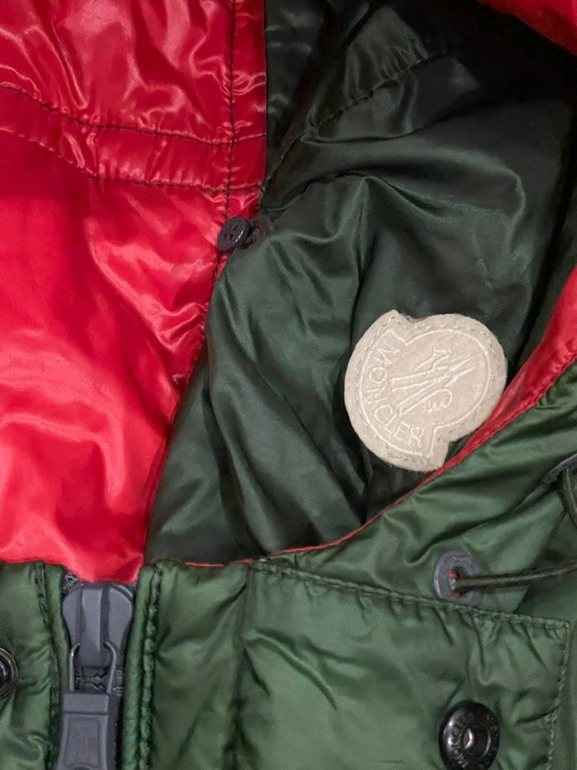 【希少デザイン】MONCLER モンクレール ミリタリーダウンジャケット 1 M