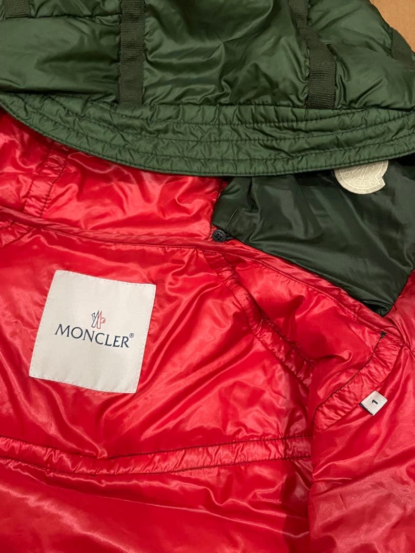 【希少デザイン】MONCLER モンクレール ミリタリーダウンジャケット 1 M