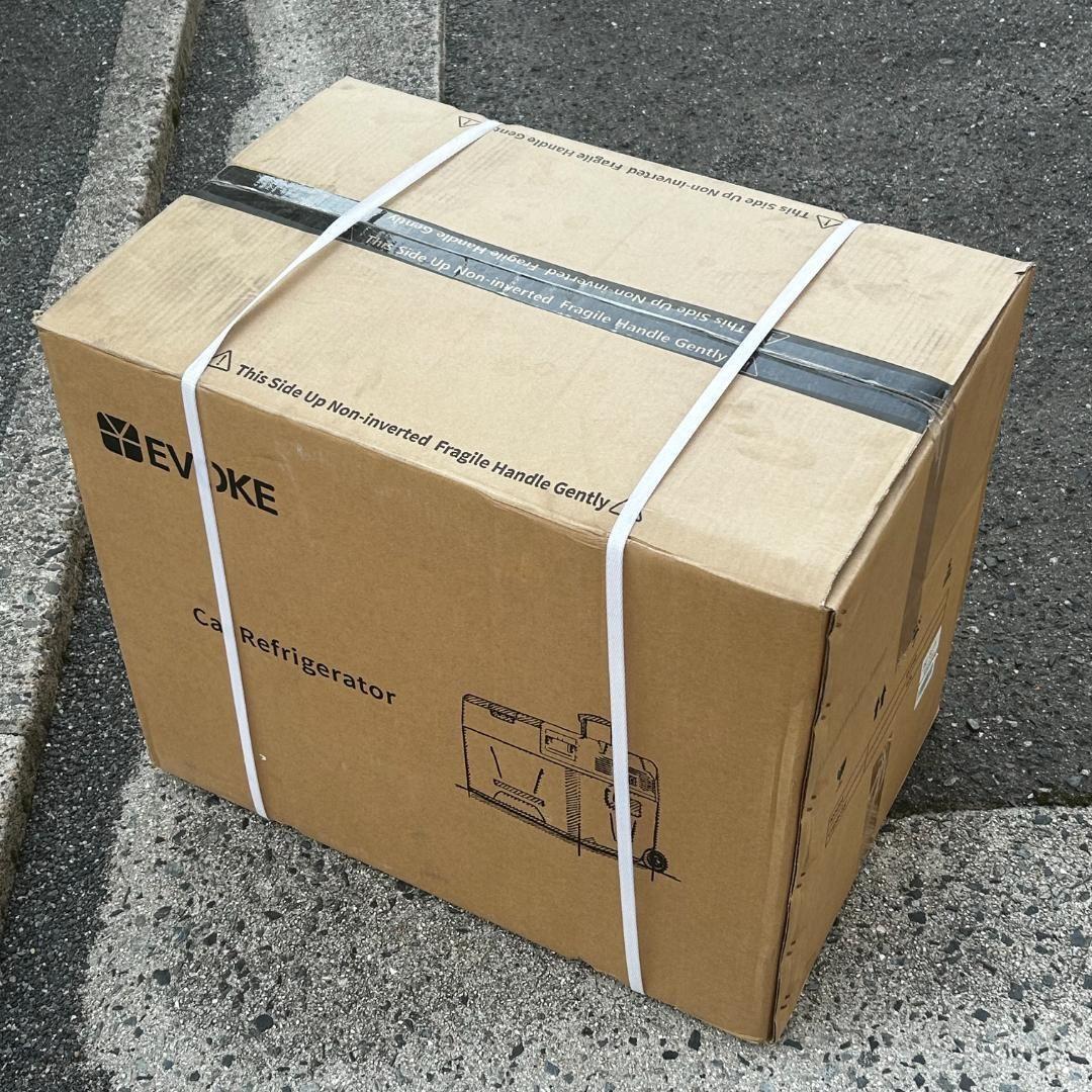 【ラスト一台】ポータブル冷蔵庫 40L グレー新品未開封 車載冷蔵庫 アウトドア