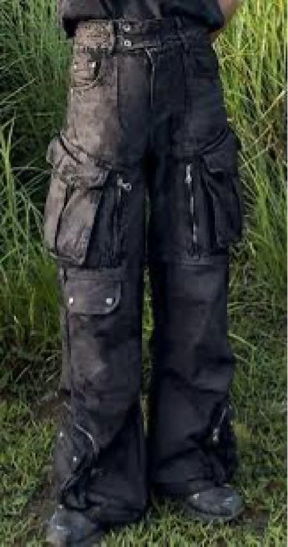 PERSONSOULカーゴデニム公式購入品