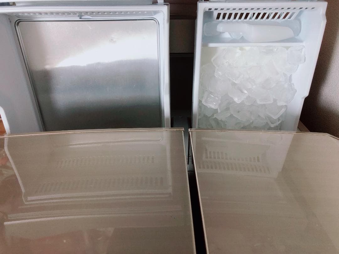 三菱電機 6ドア 冷蔵庫（501L・フレンチドア）フローラル MR-E50R-F