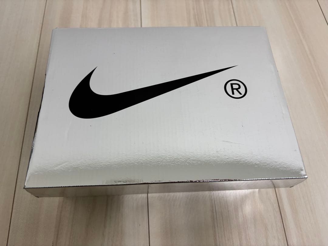 新品未使用 キッズ ラバー ダンク ナイキ×オフホワイト　19cm