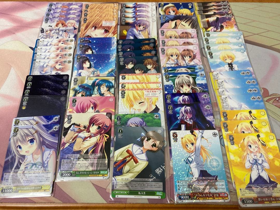 カ*オ様 ヴァイスシュバルツ　ダ・カーポ　デッキ＋パーツまとめ売り　バラ売り不可