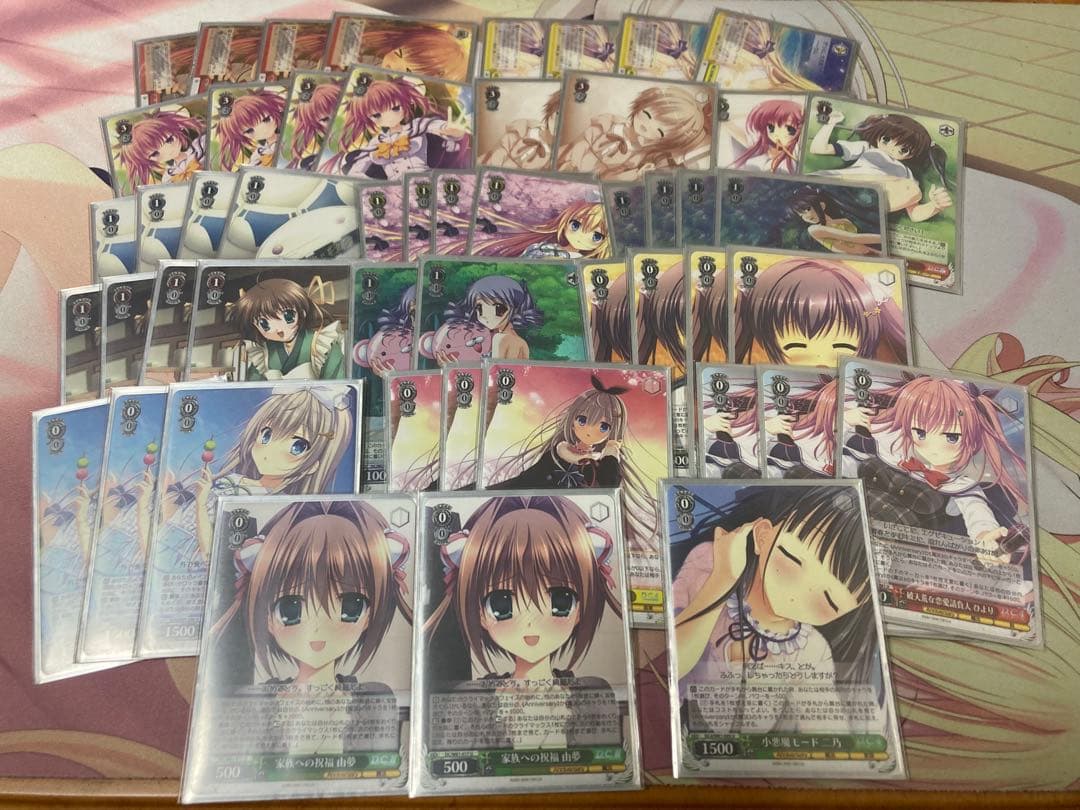 カ*オ様 ヴァイスシュバルツ　ダ・カーポ　デッキ＋パーツまとめ売り　バラ売り不可