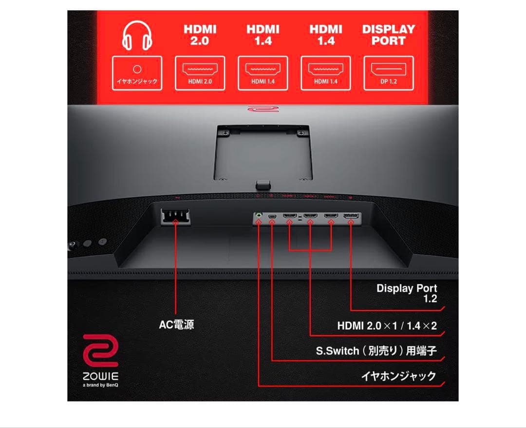 め*ん様 BenQ XL2411K 24インチ ゲーミングモニター