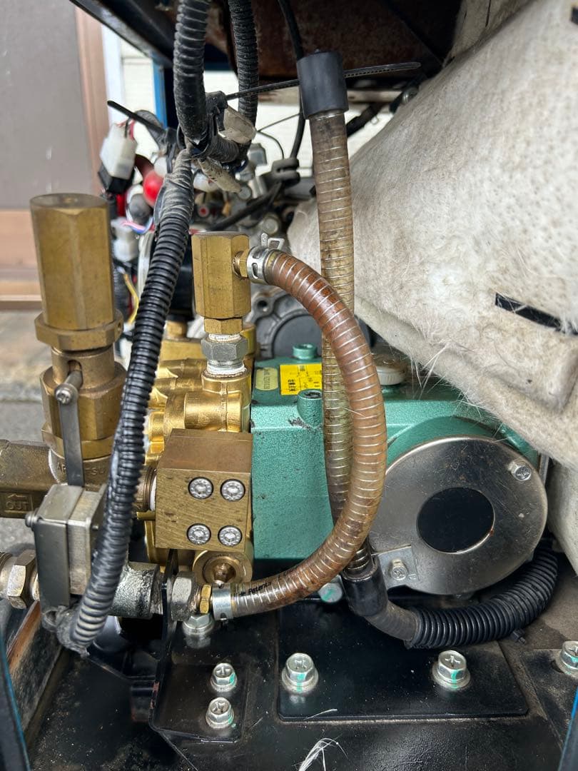 K3 ★ツルミHPJ-5ESM高圧洗浄機防音ガン・高圧ホース・給排水ホースセット